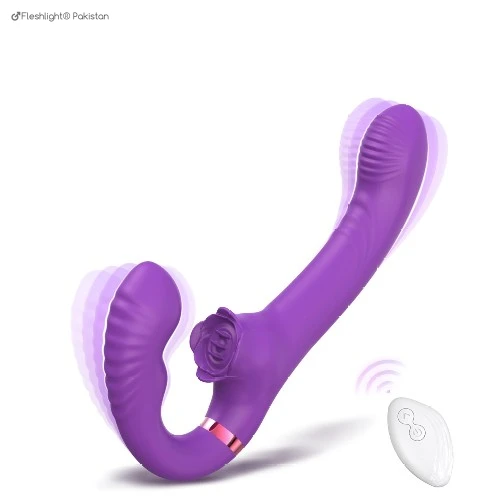Strapless Strap On G Spot Dildo Vibrator In Pakistan