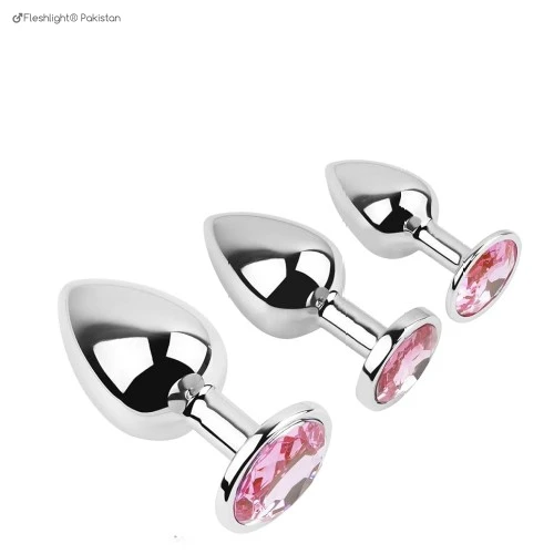 Set Luxury Metal Butt Toys in Pakistan