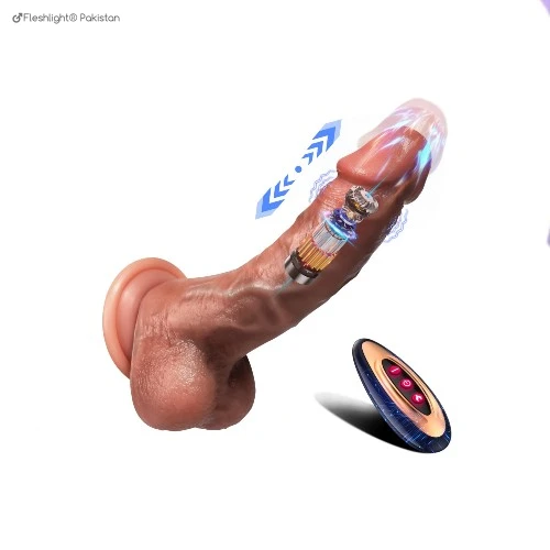 Thrusting Dildo Vibrator Sex Toys - Realistic Dildos for G Spot Anal Stimulation