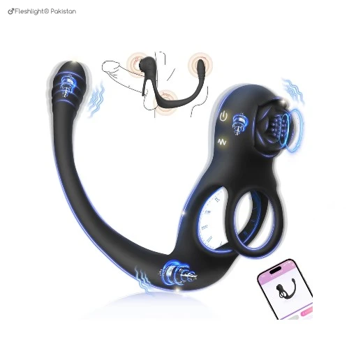 Thrusting Prostate Massager Vibrating Penis Ring In Pakistan